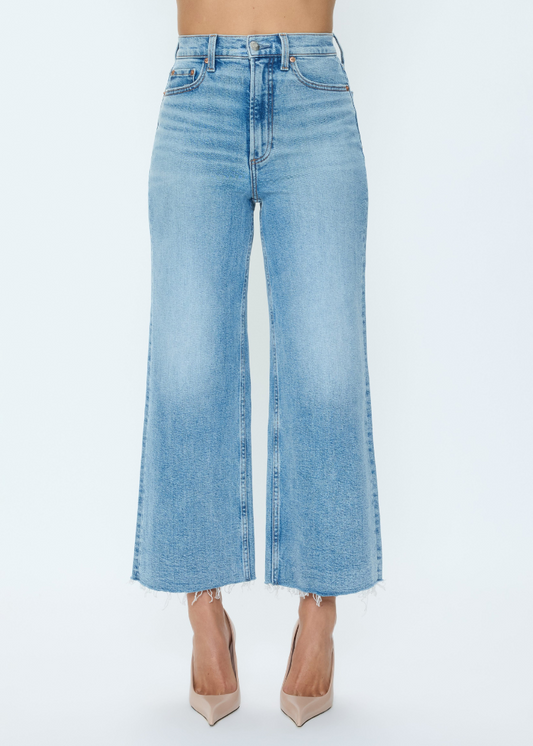 Lana Wide Leg Crop - Bistro