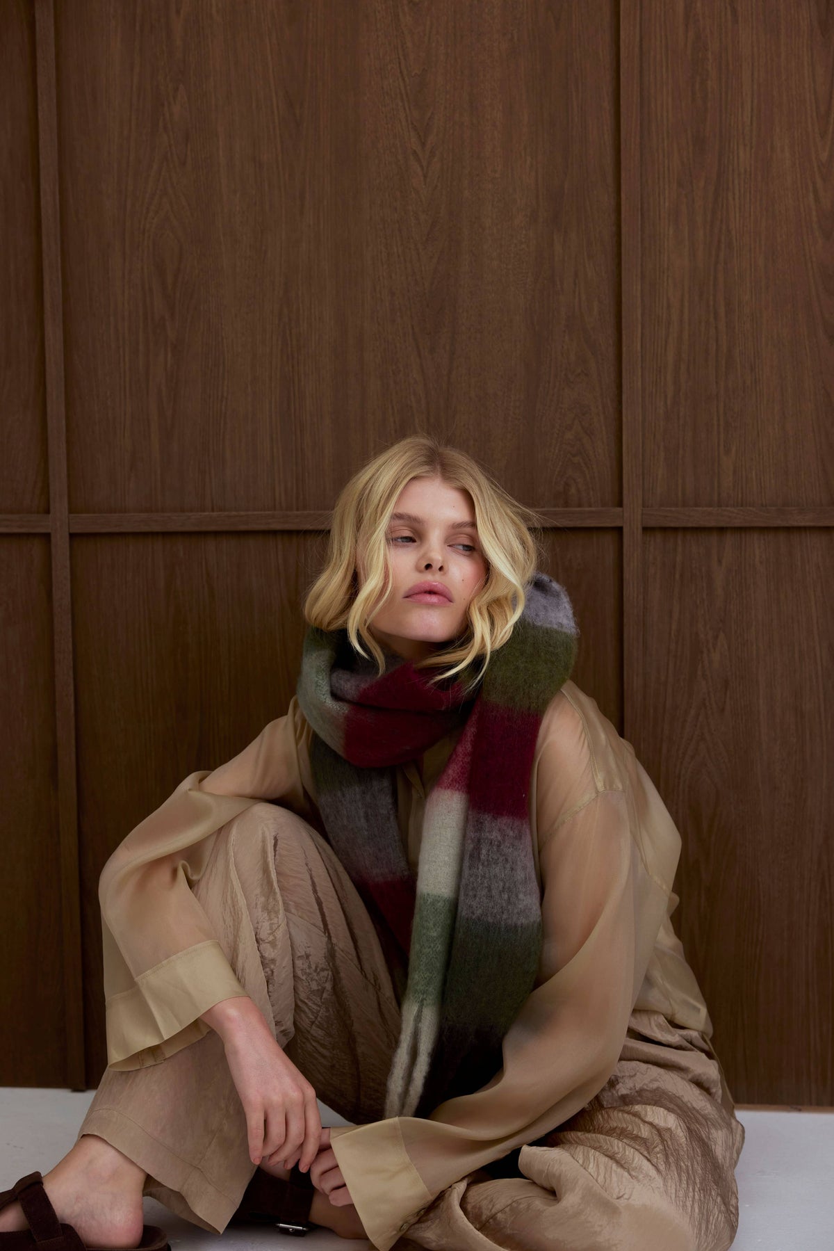 The Reykjavik Scarf - Mossy Green