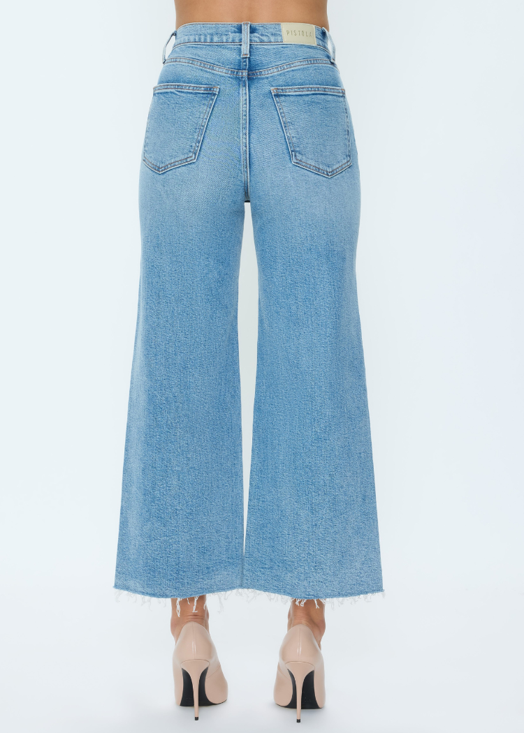 Lana Wide Leg Crop - Bistro