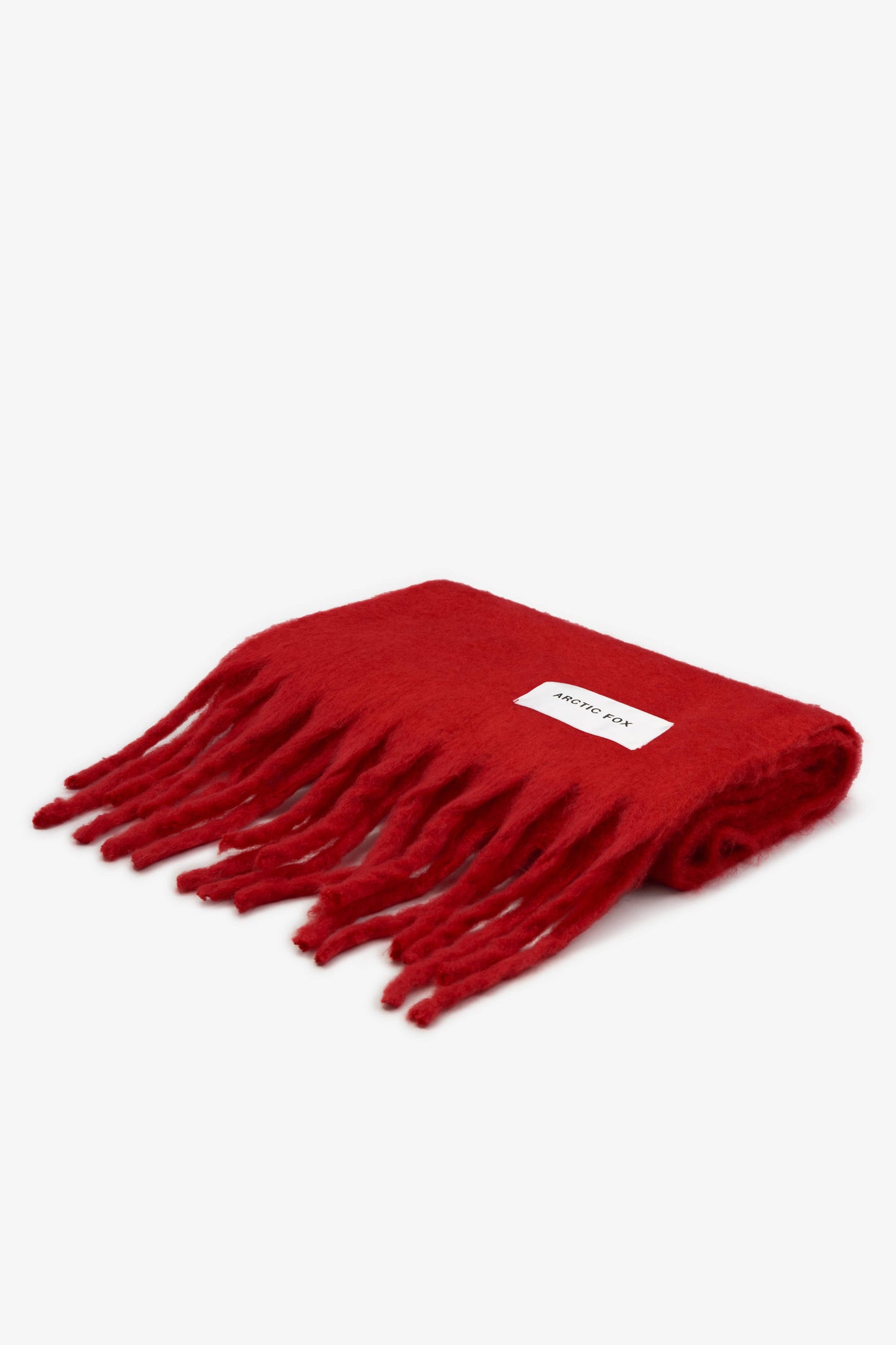 The Stockholm Scarf - 100% Recycled - Crimson Red