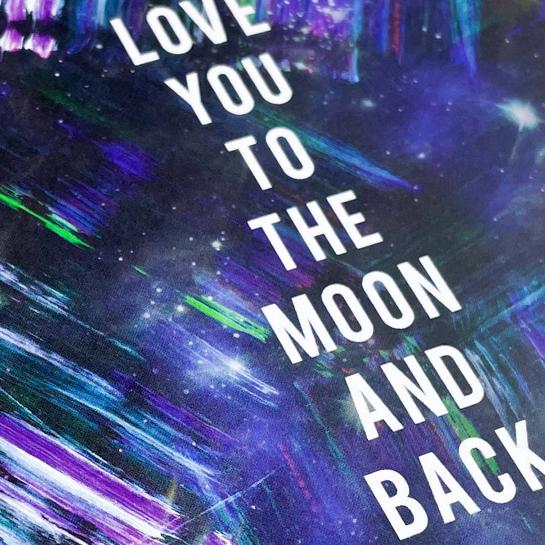 Love You To The Moon   Greeting Card