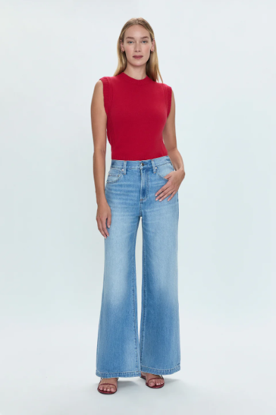 Jadyn Low Slung Palazzo Jean