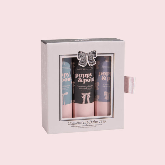 Coquette Lip Balm Trio Gift Set