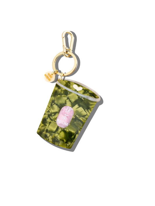 Matcha Bag Charm + Keychain