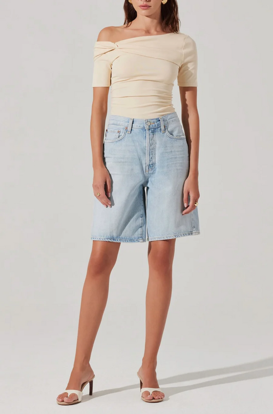 Saylah One-Shoulder Top
