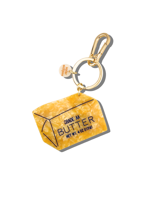 Butter Block Bag Charm + Keychain