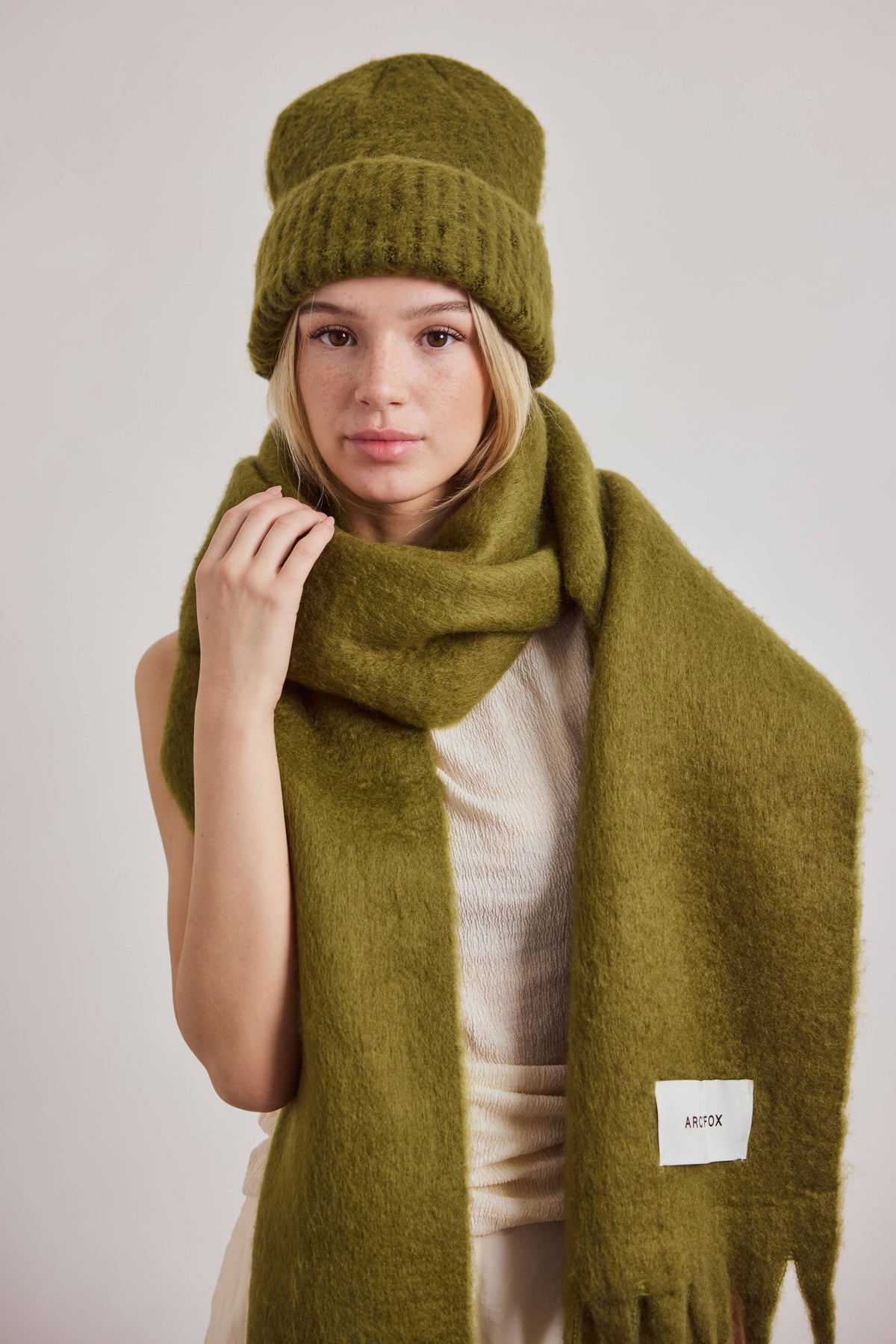 The Reykjavik Beanie Hat - Sea Kelp - FW26