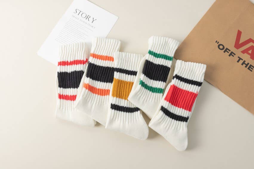 Retro Athletic Socks
