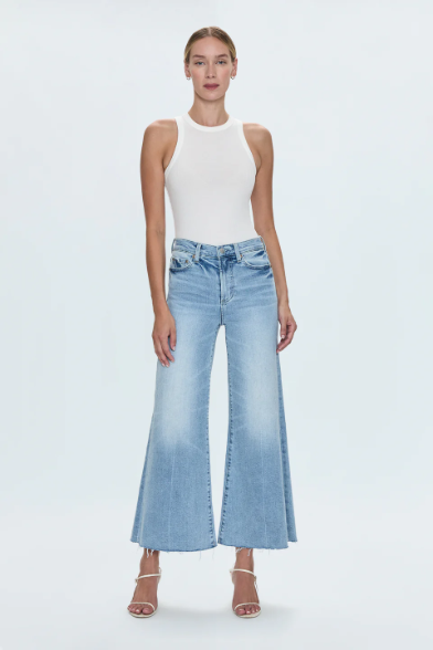 Izzy Mid Rise Wide Jean