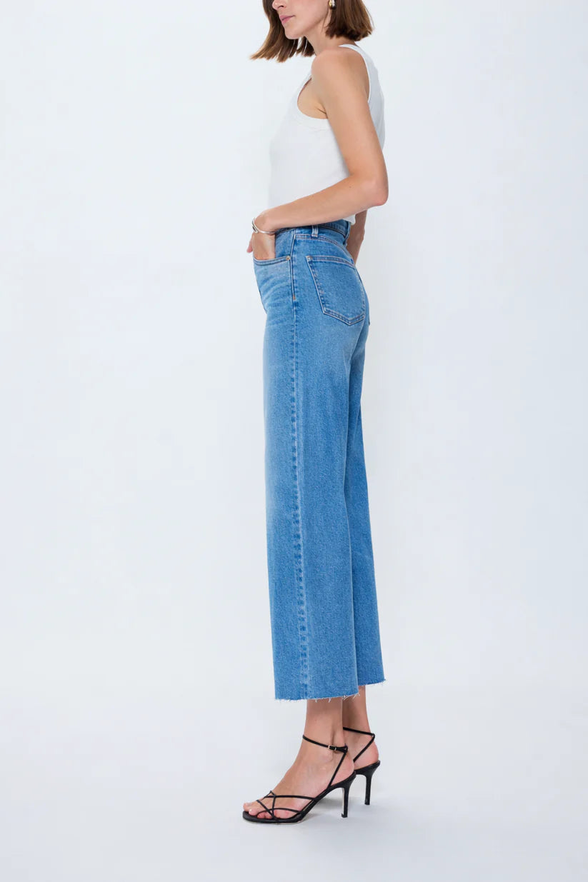 Lana High Rise Wide Leg Crop - Wild Heart