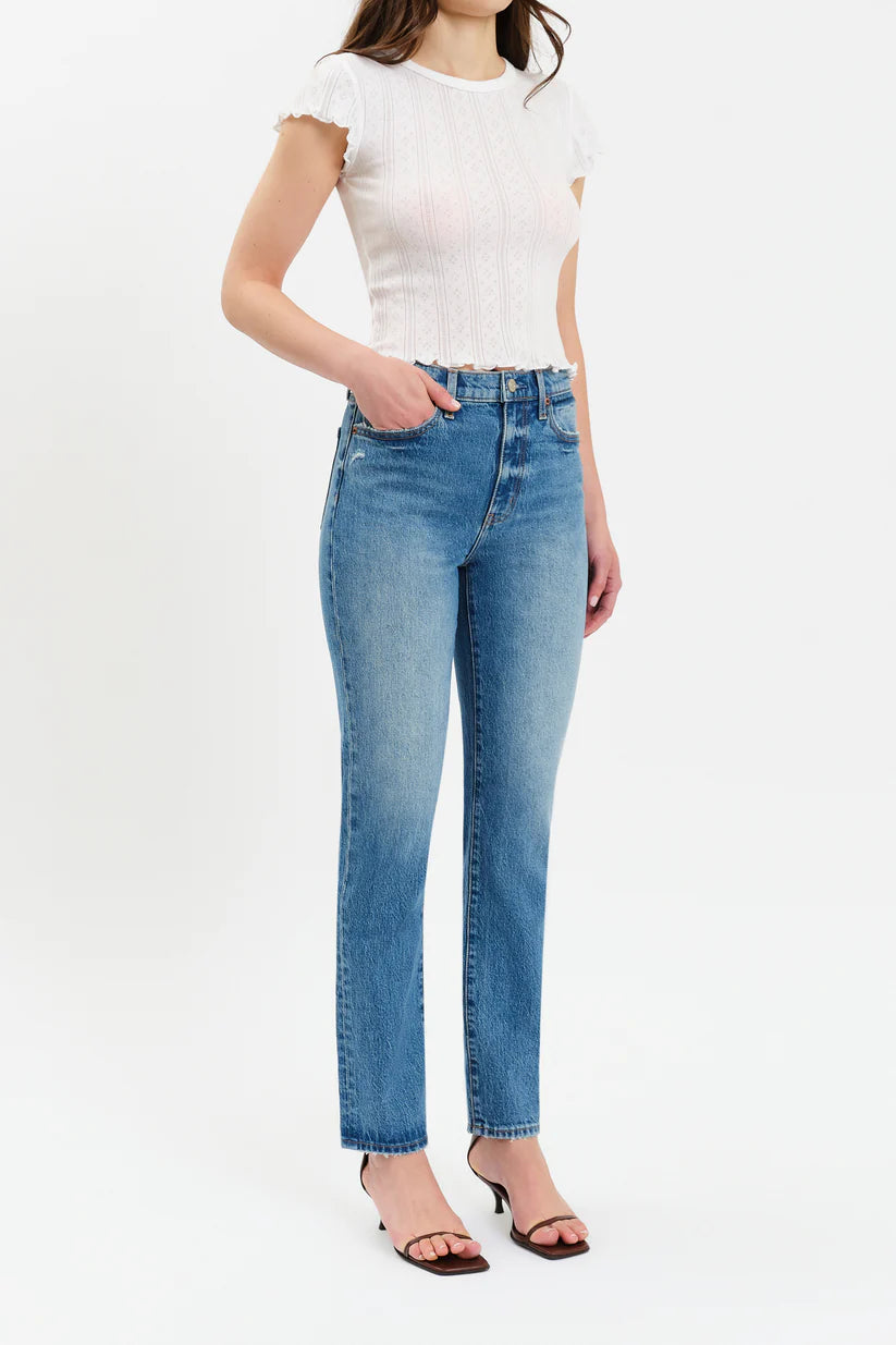 Smarty Pants High Rise Slim Straight