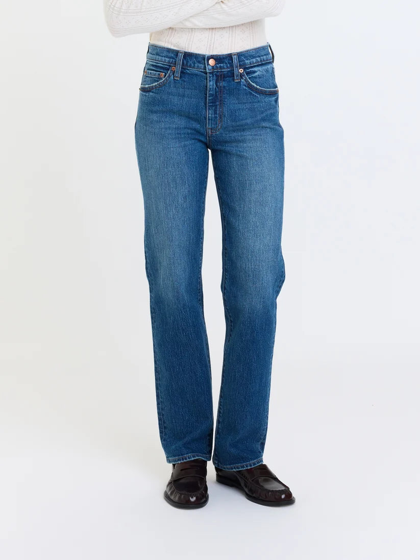 Rebel Mid Rise Slim Straight