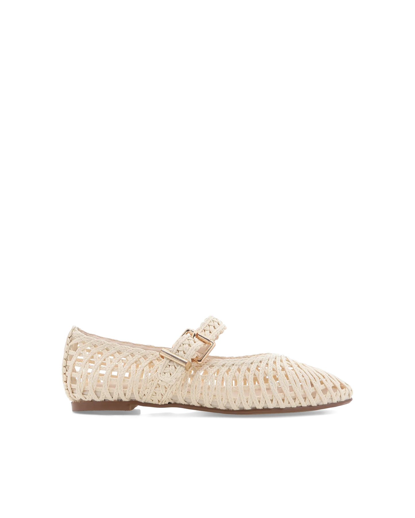 Franky Raffia Flat