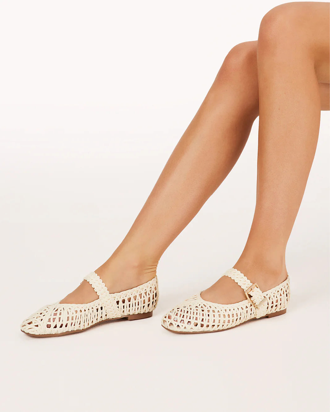 Franky Raffia Flat