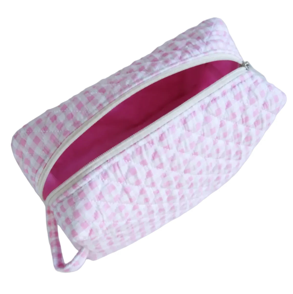 The Makeup Bag - Gingham (multiple colors)