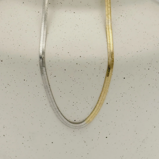 Jennings Two Tone Necklace
