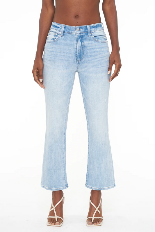 Lennon High Rise Crop Boot in Topanga Vintage