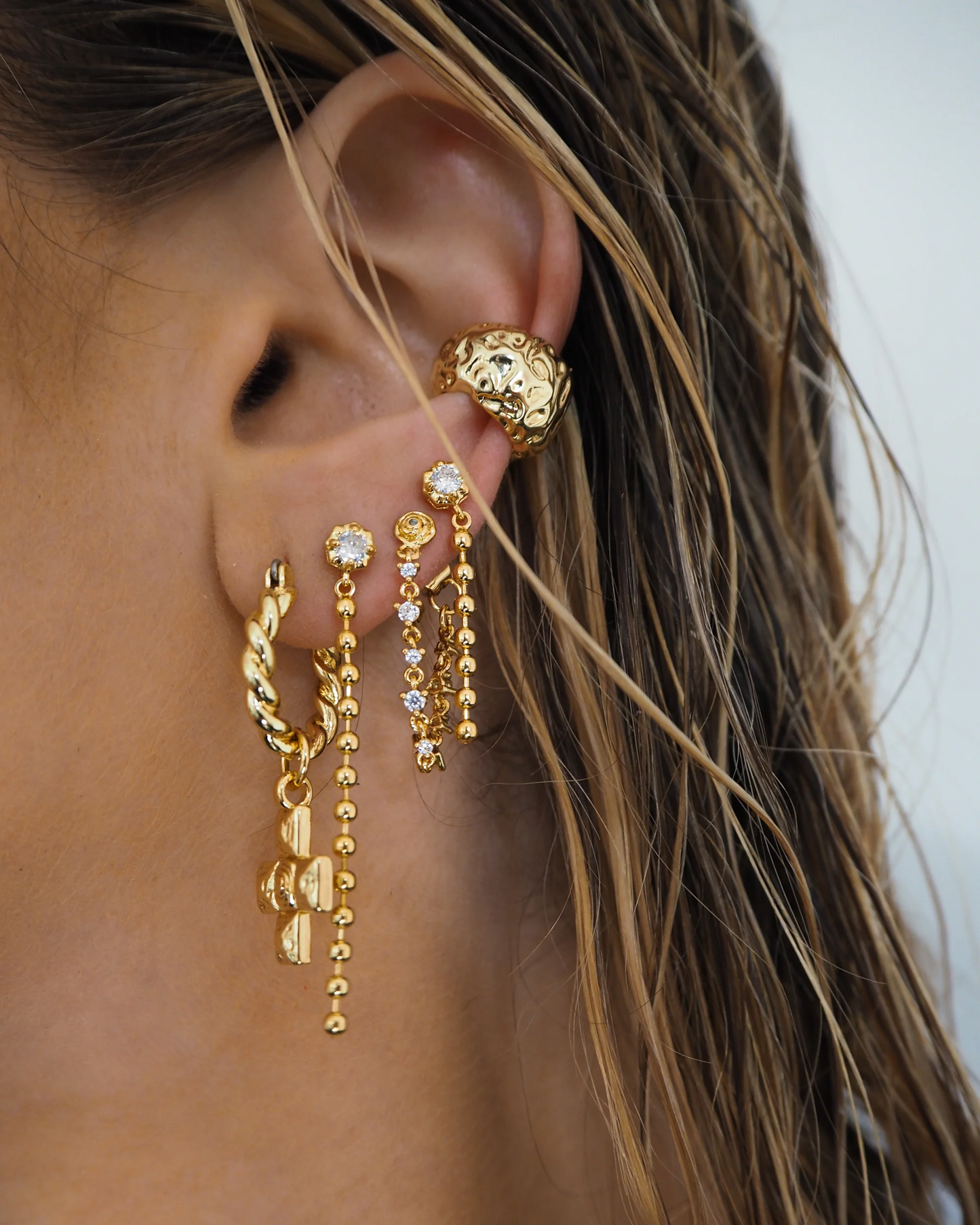 Molten Ear Cuff Set