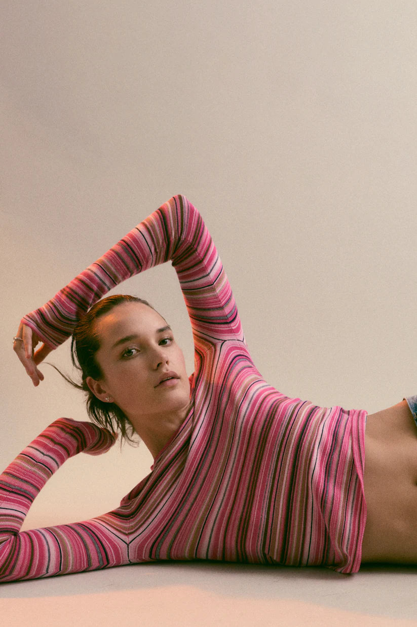 Madison Long Sleeve Crew Neck Sweater