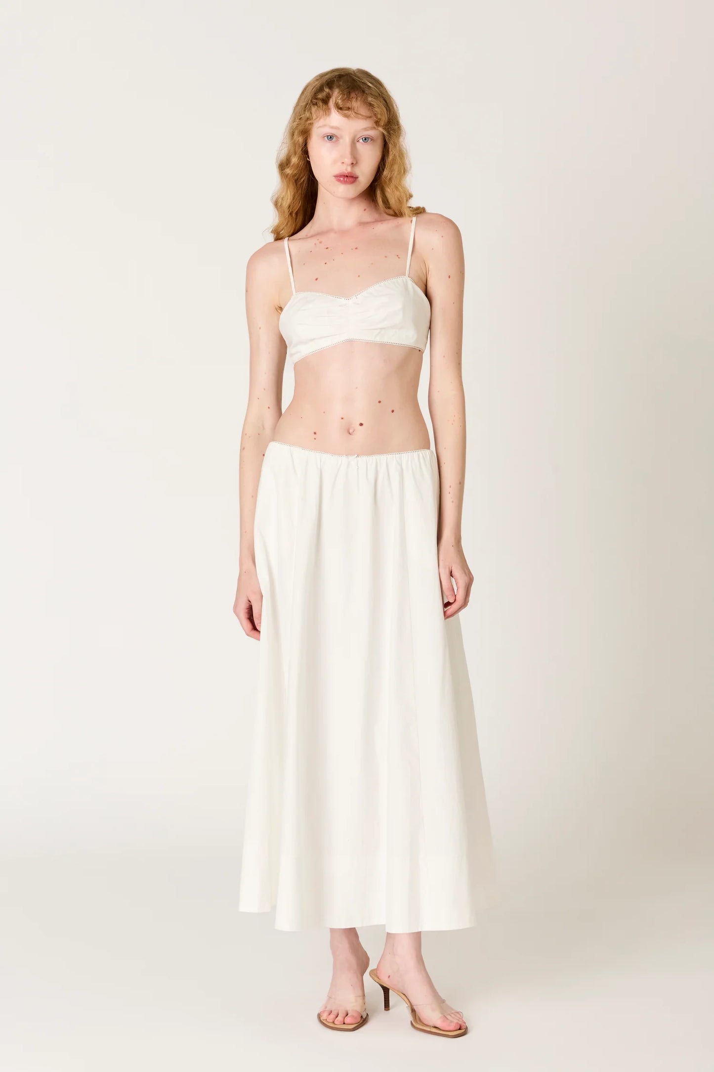 Noche Skirt - White