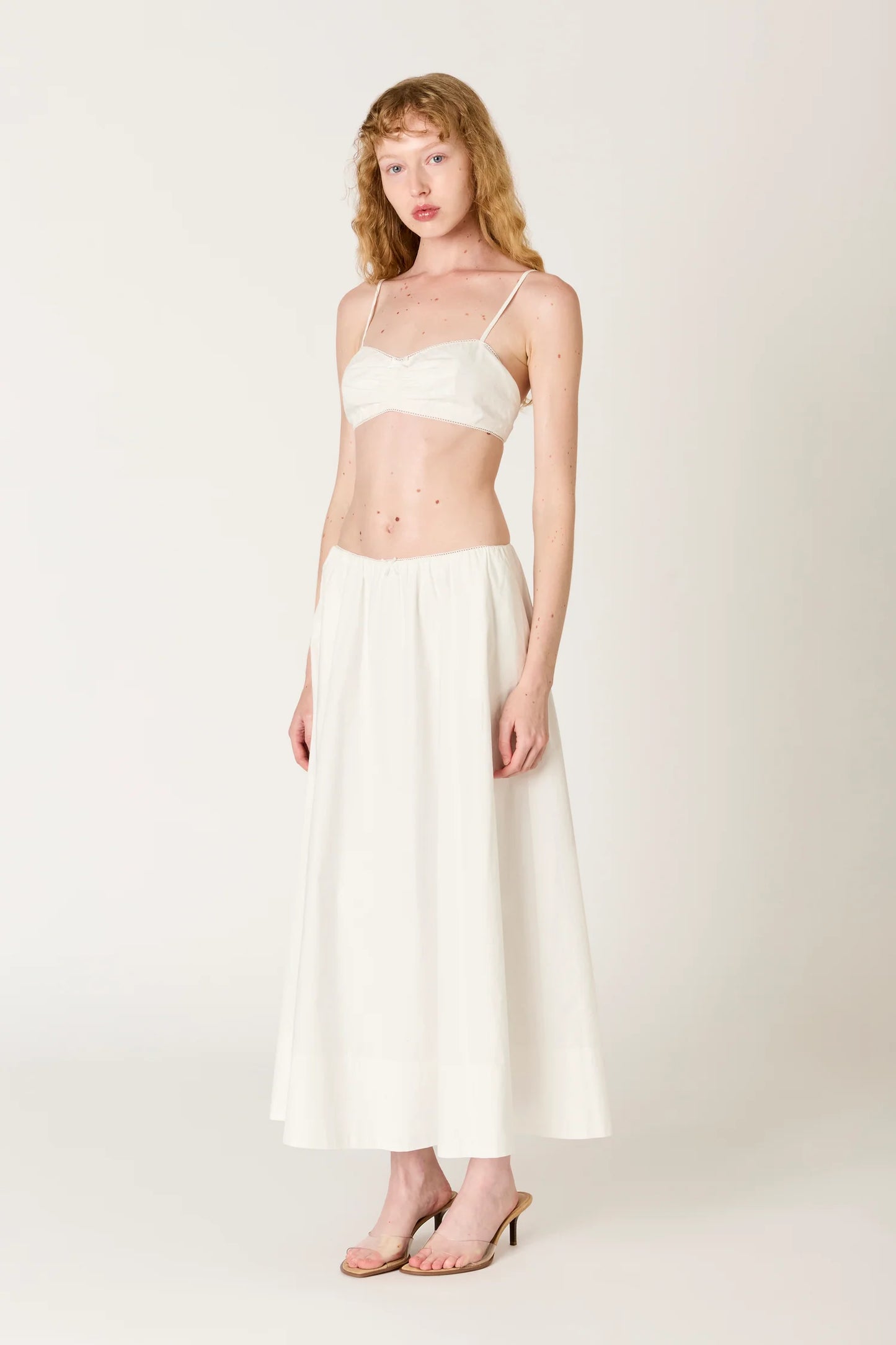 Noche Skirt - White