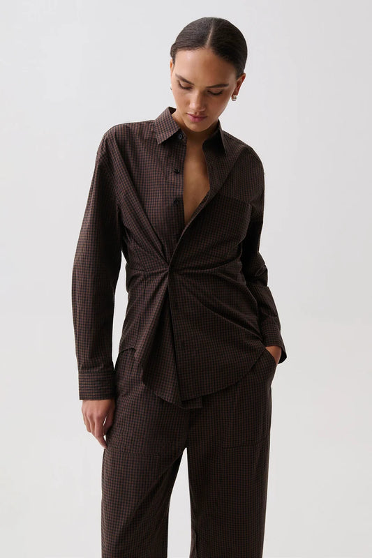 Mila Long Sleeve Button Down