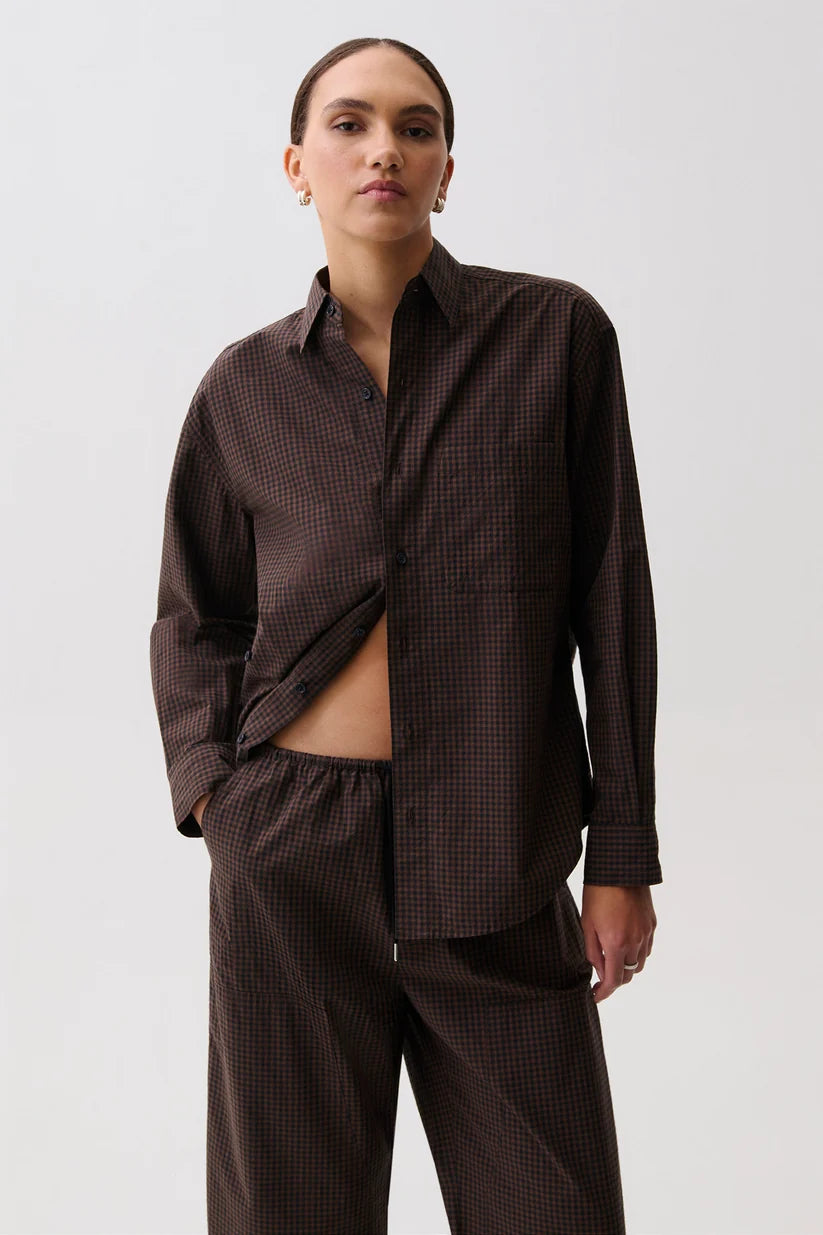 Mila Long Sleeve Button Down