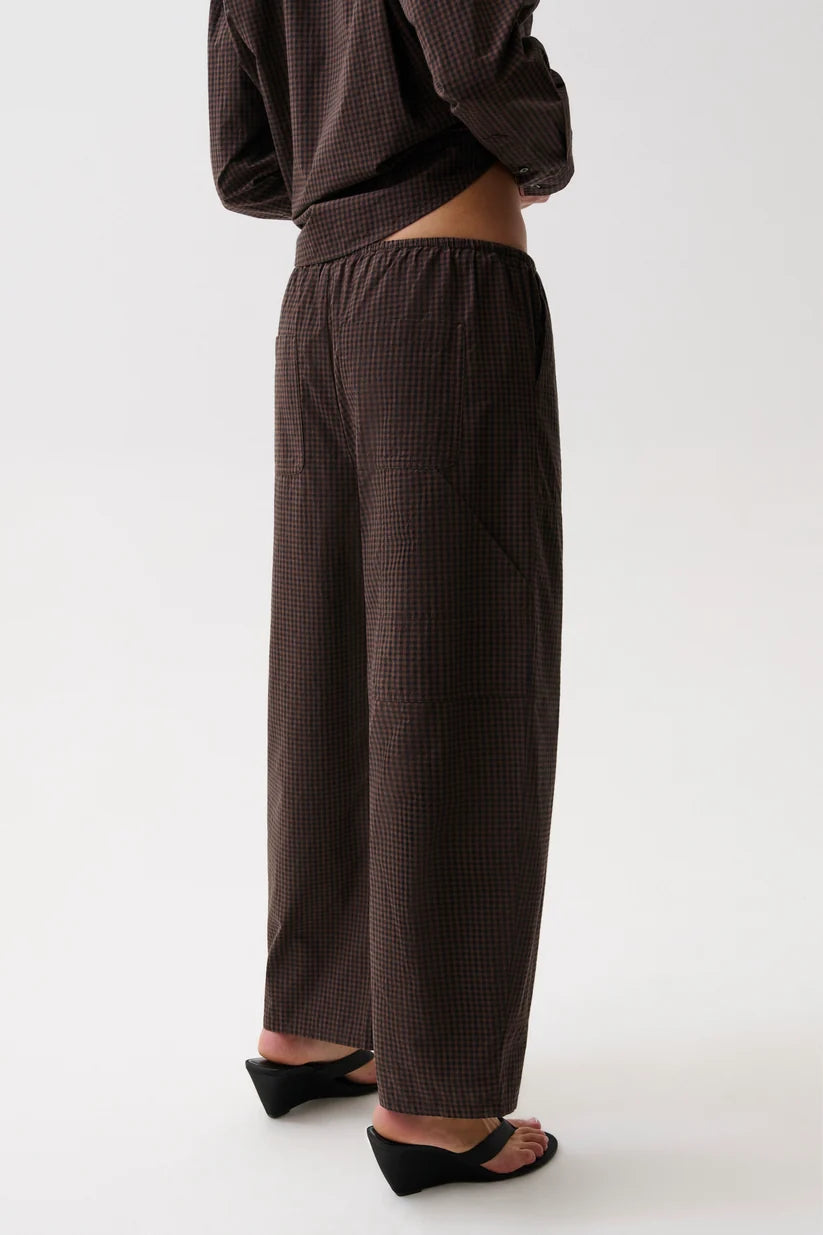 Theo Drawstring Poplin Pant