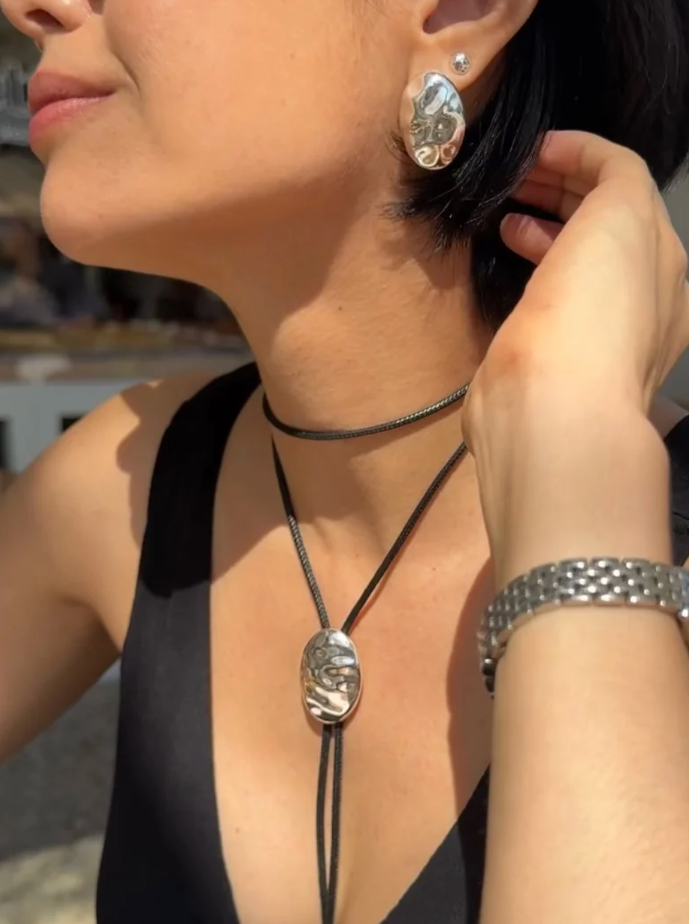 Echo Bolo Necklace
