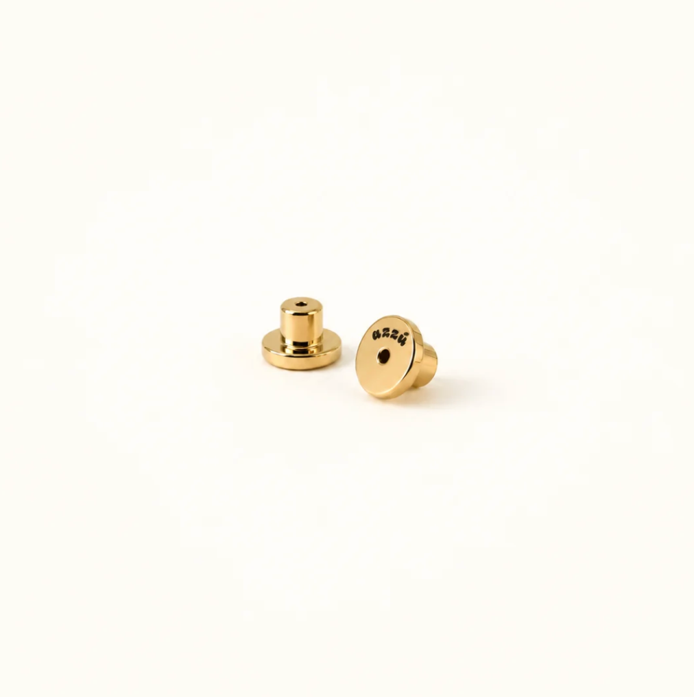 Sun & Moon Two-Toned Hoops