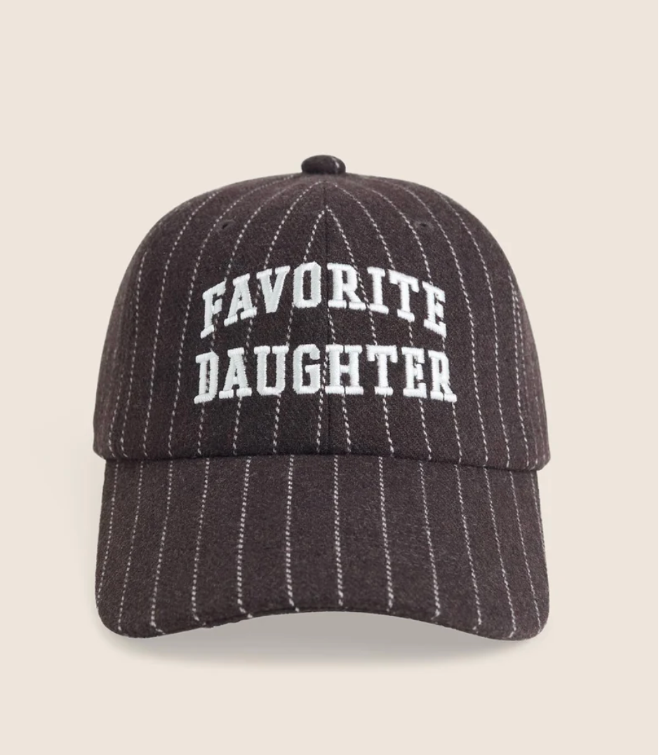 Wool Stripe Baseball Hat
