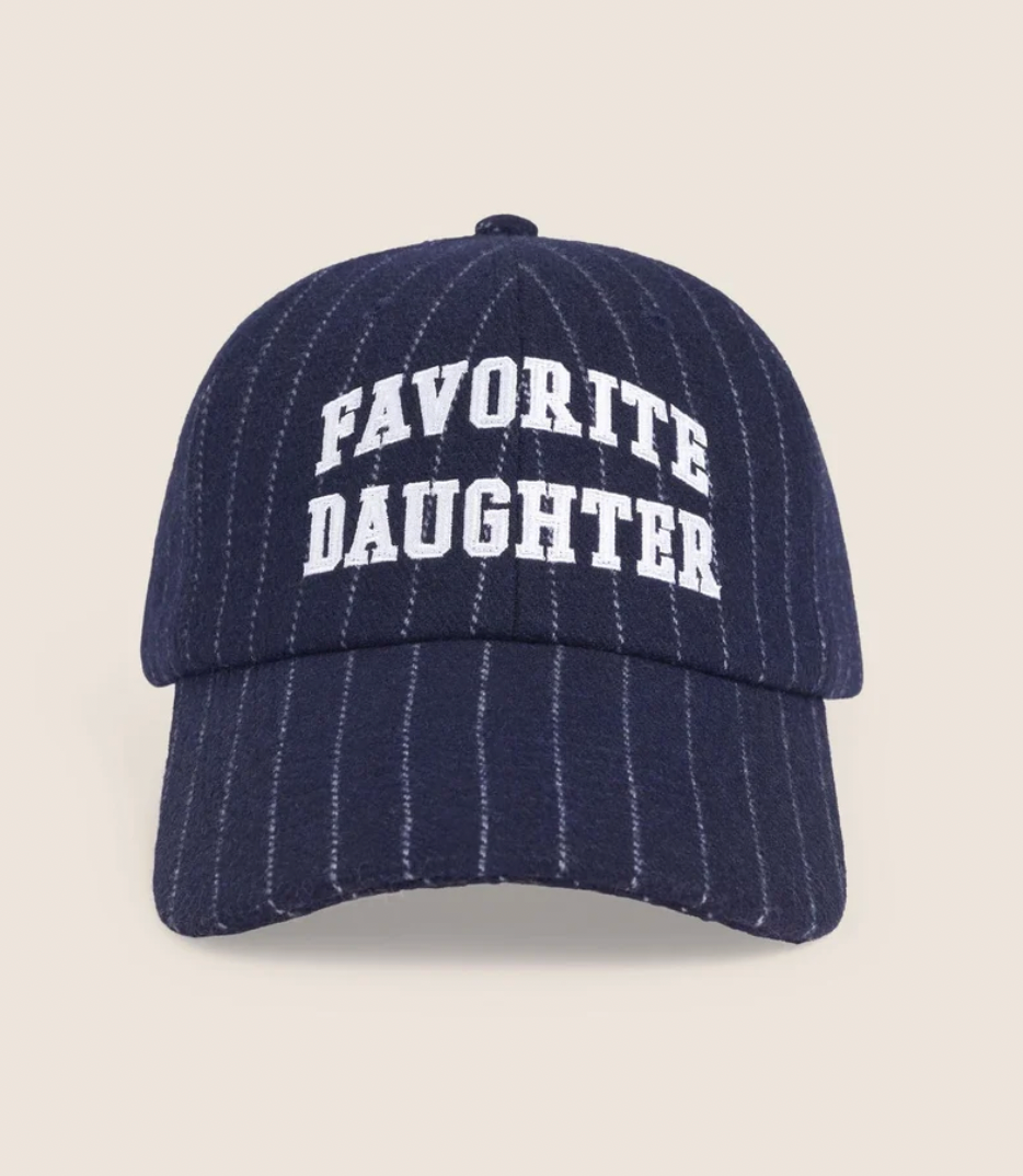 Wool Stripe Baseball Hat