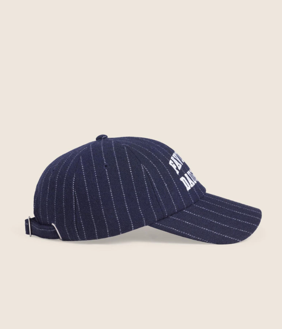 Wool Stripe Baseball Hat