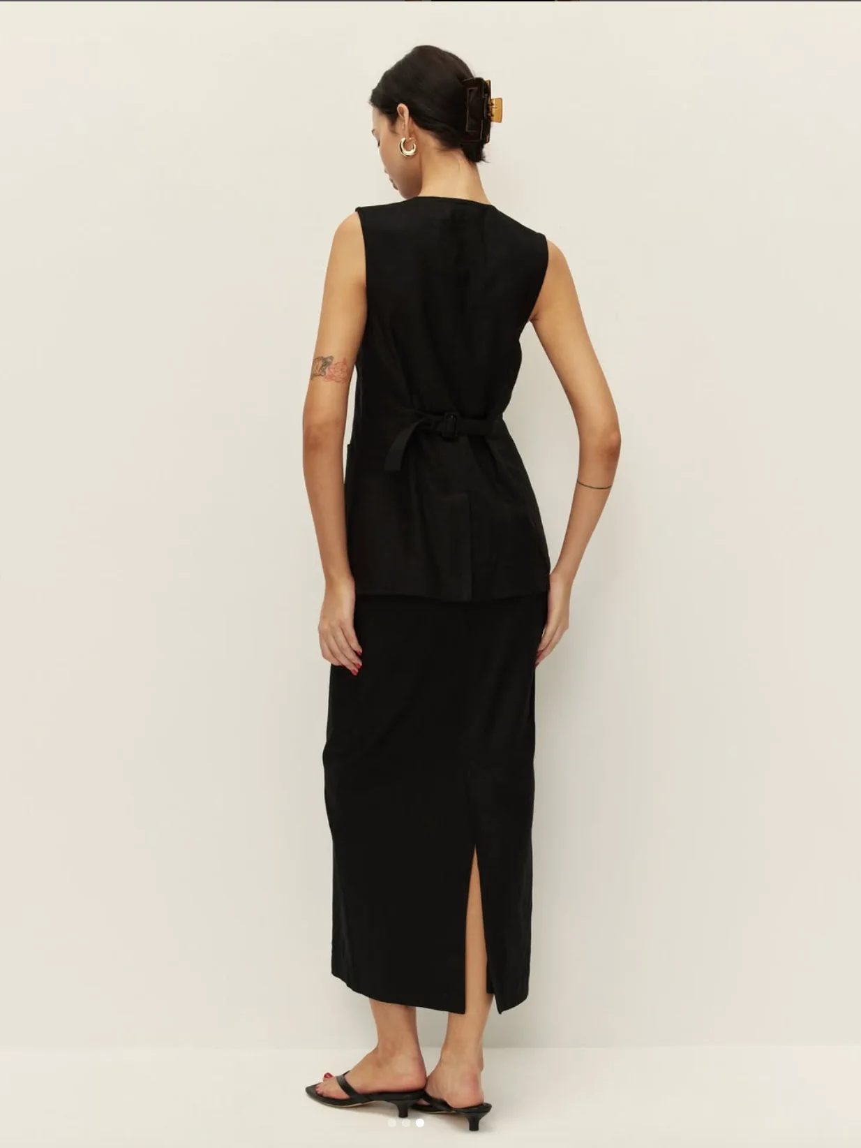 Camille Linen Skirt