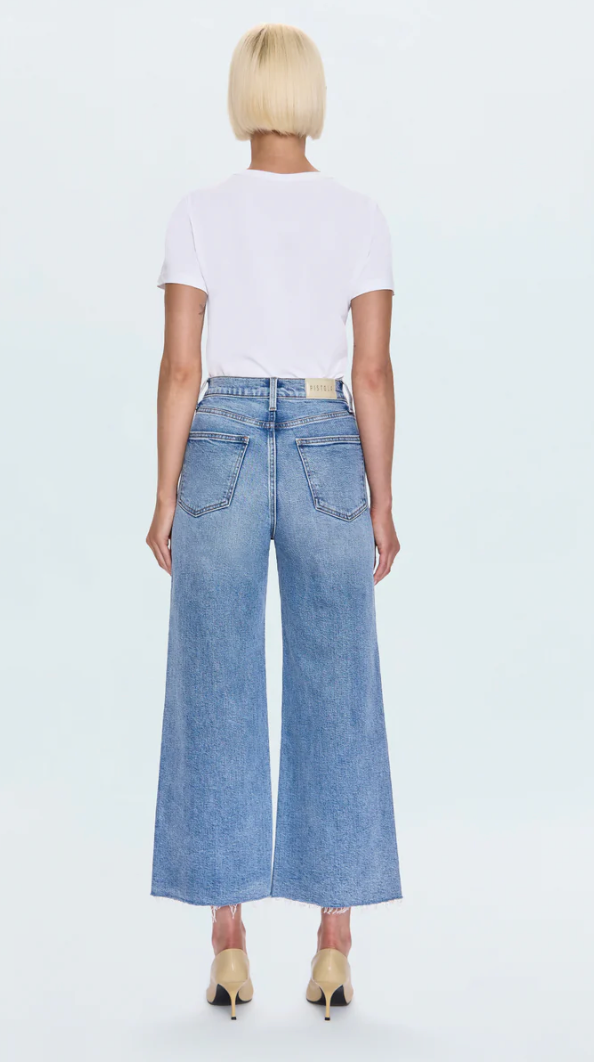 Lana Crop High Rise Ultra Wide Leg