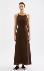 Zlba Linen Maxi Dress