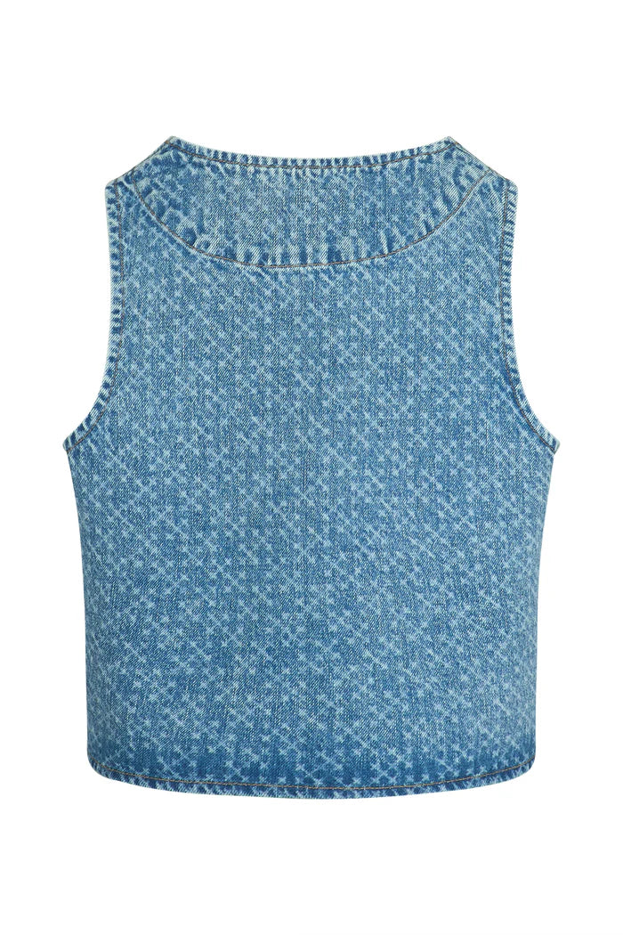 Kane Cropped Vest
