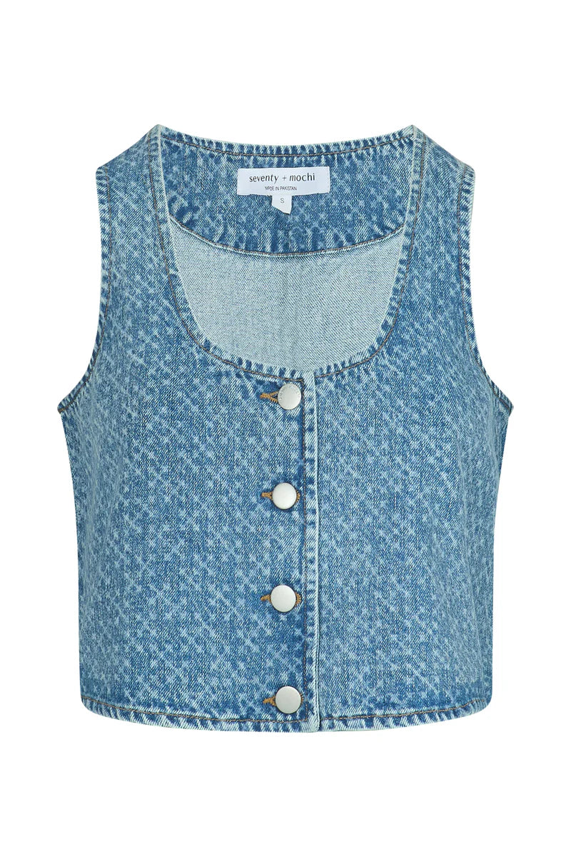 Kane Cropped Vest
