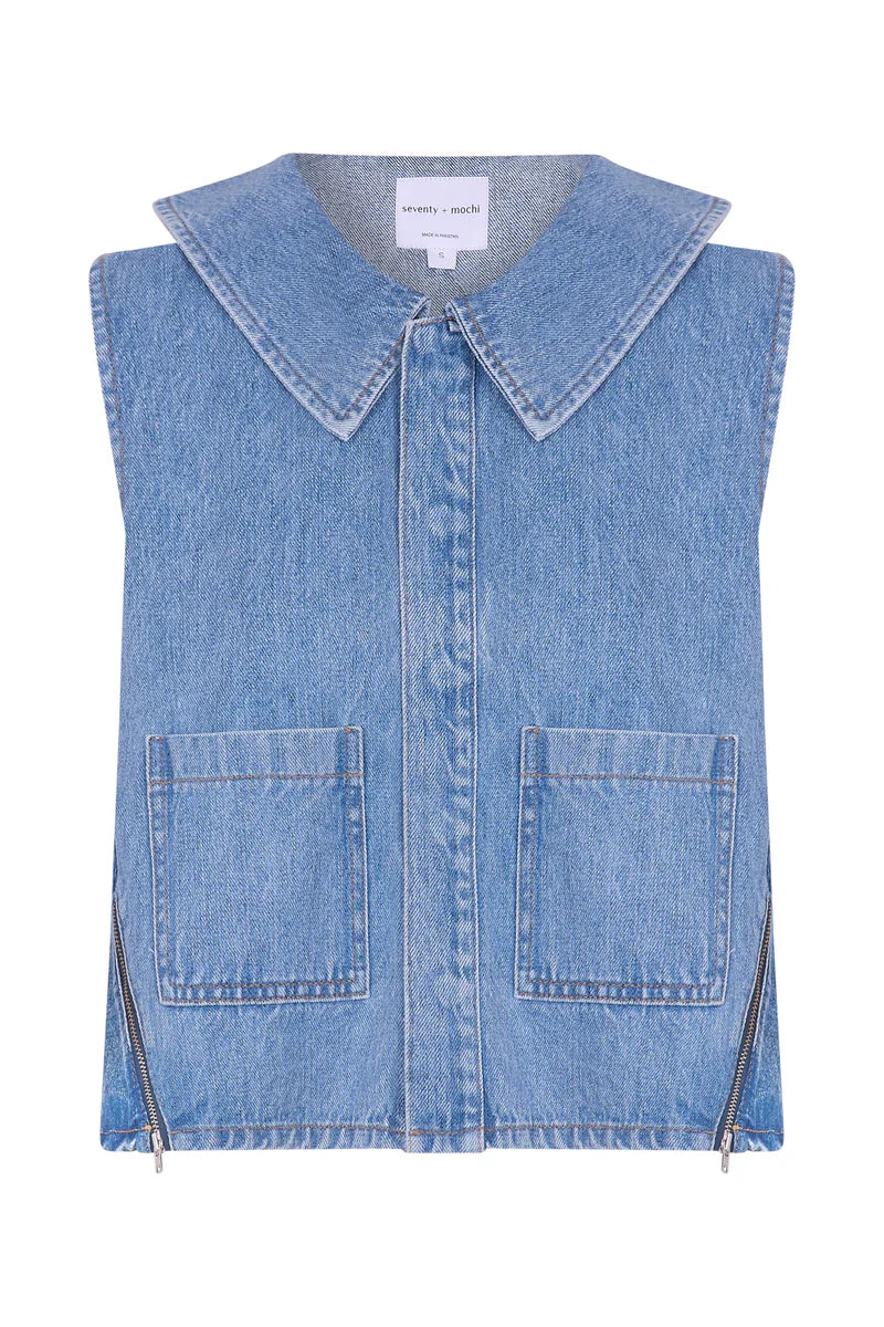 Zuri Two Tone Vest