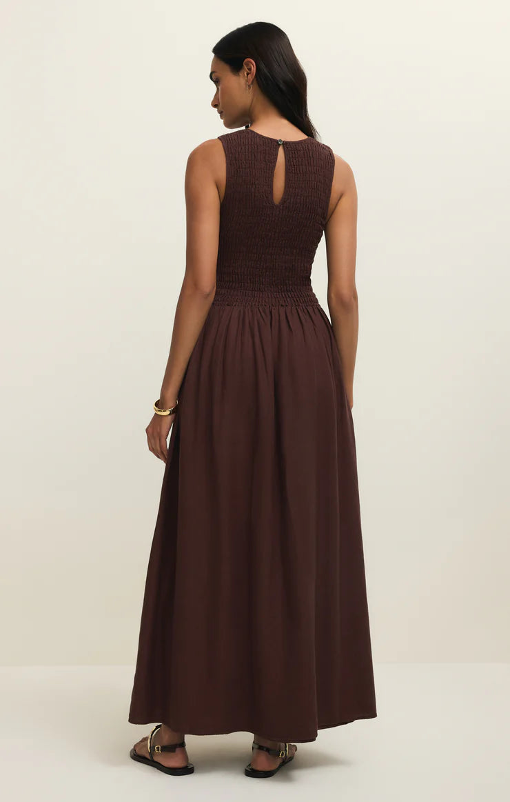 Juniper Linen Maxi Dress
