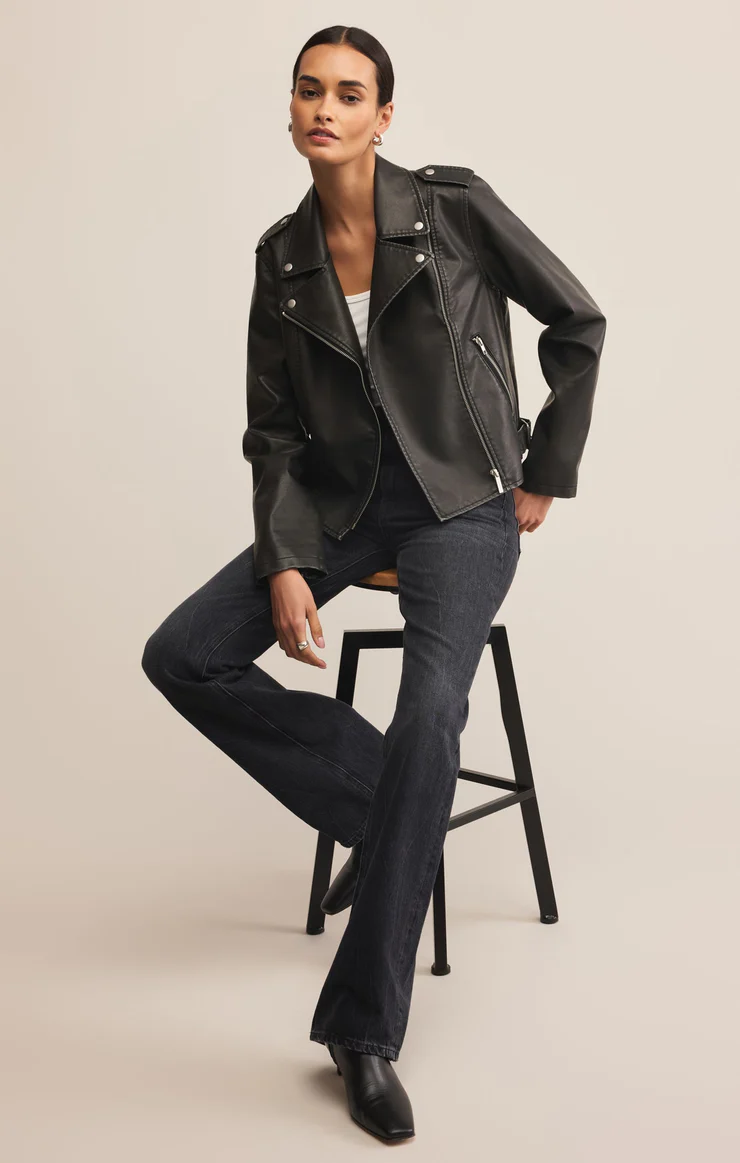 Alchemy Moto Faux Leather Jacket