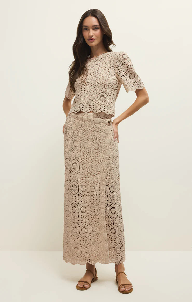 Raquel Lace Maxi Skirt