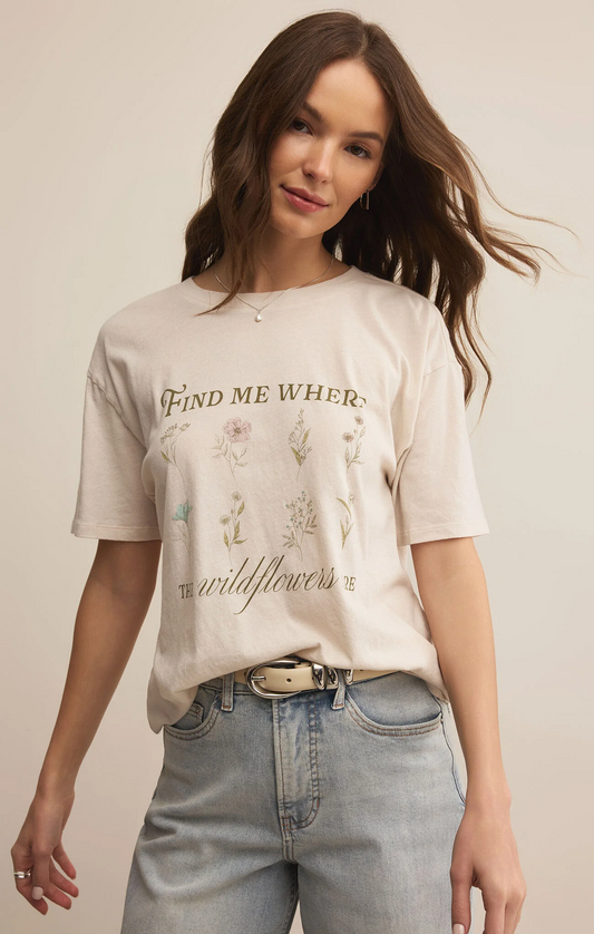 Wildflowers Boyfriend Tee