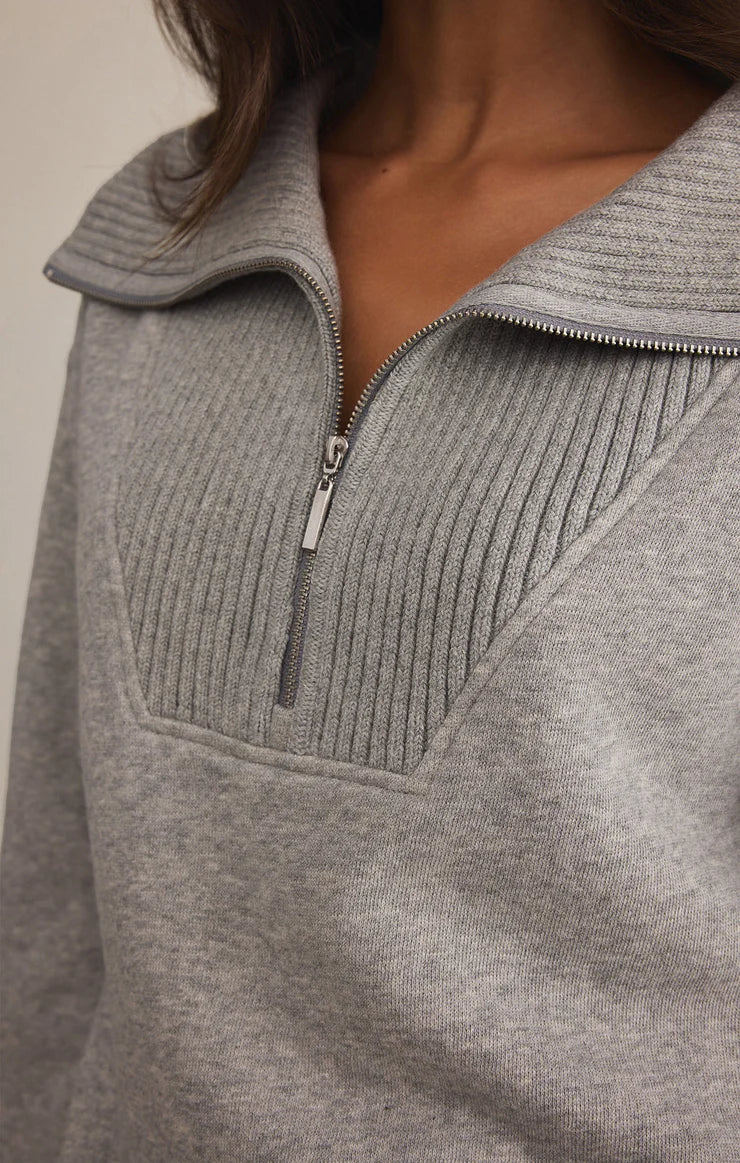 Sonata Fleece Half Zip Sweatshirt
