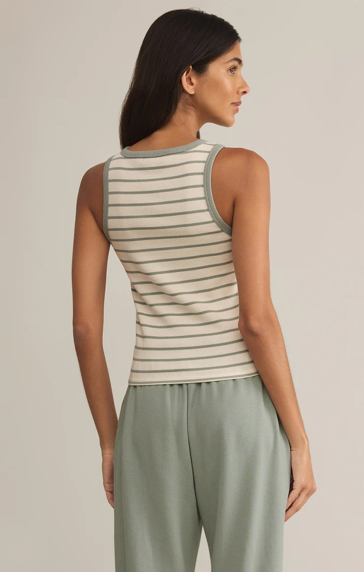Hadley Striped Rib Tank