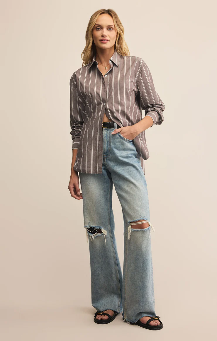 Seaport Stripe Poplin Shirt