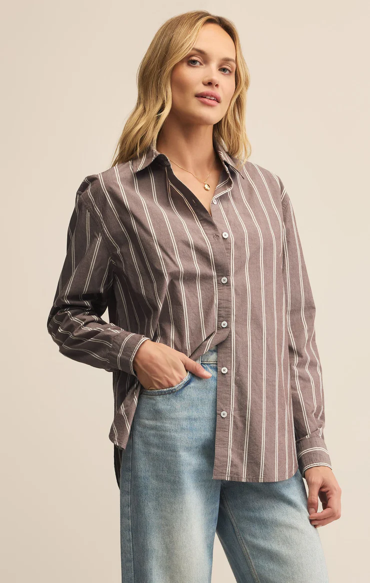 Seaport Stripe Poplin Shirt