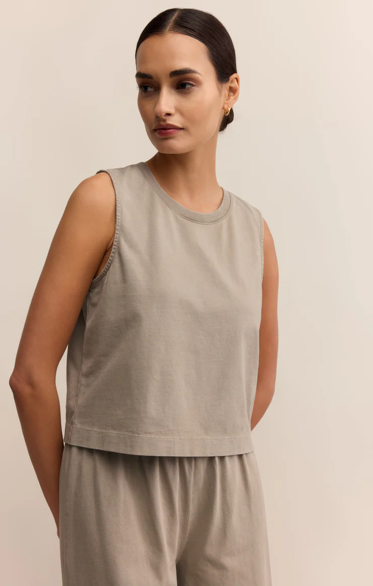 Sloane Jersey Muscle Tank