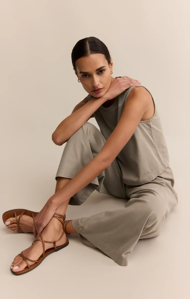 Sloane Jersey Muscle Tank