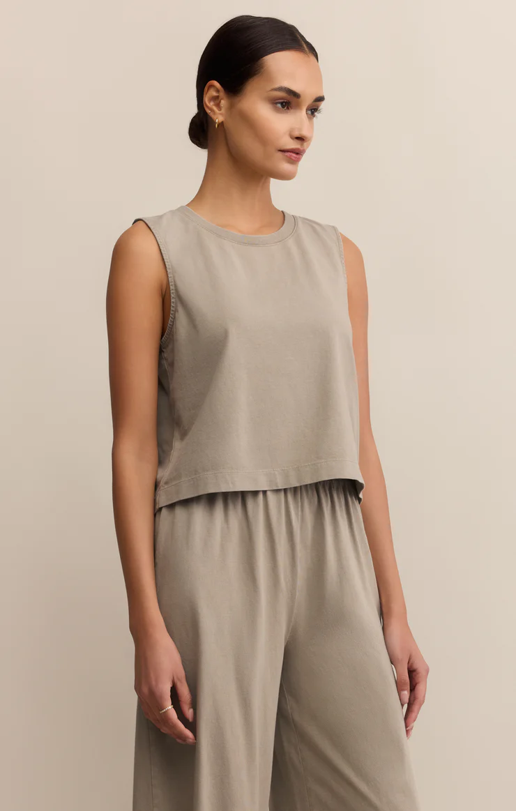 Sloane Jersey Muscle Tank